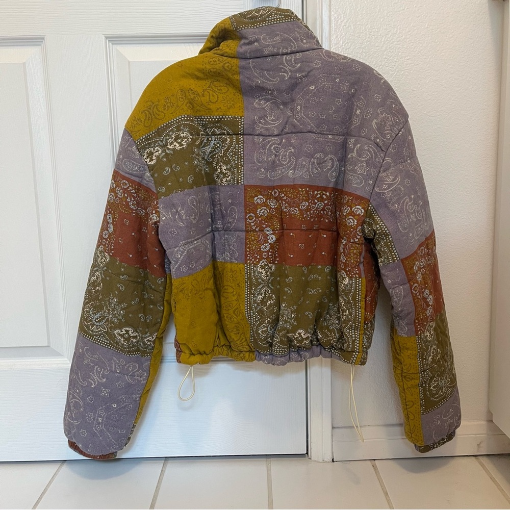 BDG Ash Patchwork Linen Jacket - image 3